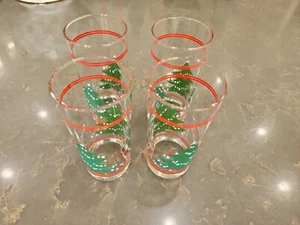 Waechtersbach CHRISTMAS TREE Set of 4 HIGHBALL 15oz. Coolers Tumblers - Picture 1 of 5