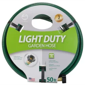 Swan Light Duty 1/2-in x 50-ft Light -Duty Vinyl Green Hose 200-PSI - Picture 1 of 3