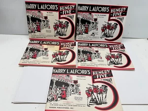 Harry L. Alford's Hungry Five Alemania Trombón Trompeta Clarinete Bajo Grieta Sabia - Imagen 1 de 11