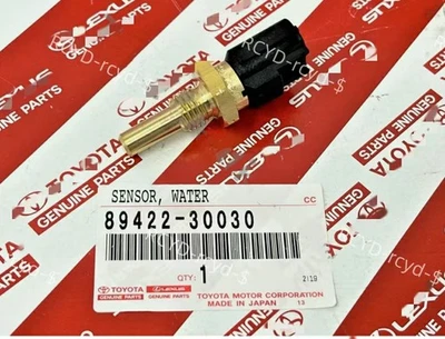 NEW GENUINE OEM TOYOTA LEXUS ENGINE COOLANT WATER TEMPERATURE SENSOR 89422-30030 Foto 1 de 3