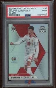 2020 Dominik Szoboszlai Panini Mosaic Euro 2020 Silver Rookie PSA 9 #49 - Picture 1 of 2