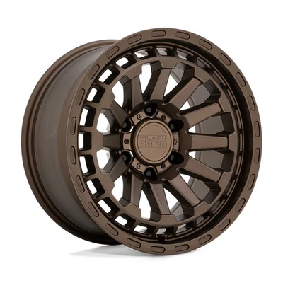 One 20x9.5 Black Rhino Raid 6x5.5/6x139.7 -18 Matte Bronze Wheel Rim 112.1 - Image 1 of 3