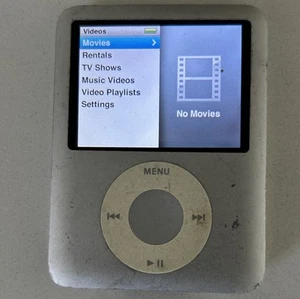 Apple iPod Nano - 3rd Generation Model A1236 4GB, Silver - Untested - Picture 1 of 4