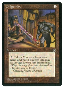 Didgeridoo X1 Homelands NM/M Magic the Gathering Rare Reserved List Playing Card - Picture 1 of 2
