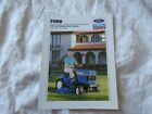 Ford New Holland LGT-14D LGT-16D lawn garden tractor brochure