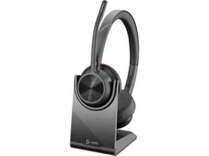 HP Poly Voyager 4320 UC Bluetooth USB-A Headset +BT700 dongle +Charging Stand - Picture 1 of 3