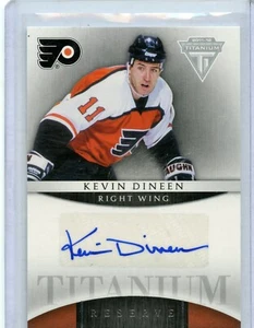 2011-12 autógrafos Panini Titanium Reserve #28 de Kevin Dineen - Imagen 1 de 2