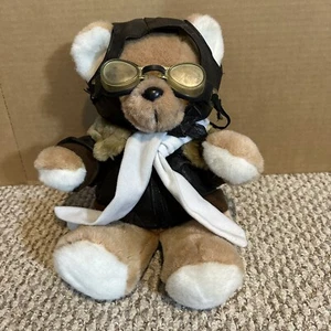 Paradies Collection Flieger Teddybär mit Bomberjacke, Mütze und Brille - Bild 1 von 5
