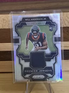 🔥📈 2023 Prizm Will Anderson Jr Premier Jerseys Silver Prizm Texans #PJ-WA 🏈🔥 - Picture 1 of 2