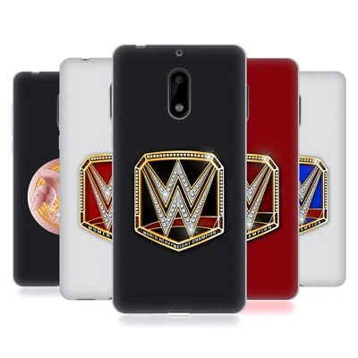 FUNDA GEL SUAVE CINTURONES TÍTULO WWE OFICIAL PARA TELÉFONOS NOKIA 1 Foto 1 de 4
