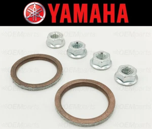 Exhaust Manifold Gasket Repair Set Yamaha XP500 T-Max 2001-2013 (Incl. Nuts) - Picture 1 of 2