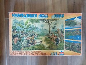  1-72 Diorama Playset „HAMBURGER HILL 1968“ VIETNAM WAR (1983 ESCI) 