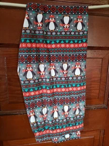 Leggings NOBO Juniors para mujer M 7/9 Penguins poliéster spandex - Imagen 1 de 3