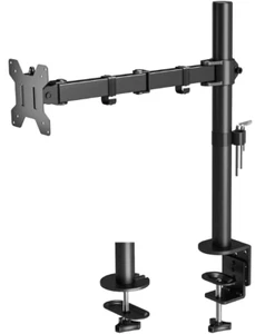 Bontec Single Monitor Arm Desk Mount for 13-32 inch LCD LED PC Computer Screens - Picture 1 of 3