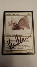 Eiganjo Free Riders ARTIST PROOF Signed by Kev Walker MTG