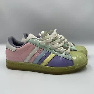 Adidas Superstar 1 Clear Pastel 2008 Größe 7,5 677836 Ostern Lackleder Jelly - Bild 1 von 14
