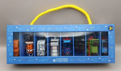 Thomas & Friends Minis Box Set (8) Train Cars Metallic Day Out with Thomas, More Cover