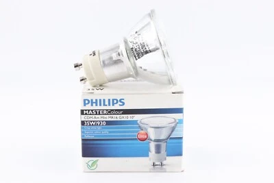 PHILIPS CDM-RM35W/930 35W MR16 METAL HALIDE MINI FADEBLOCK LAMP GX10 10DEG 3000K - Image 1 of 4