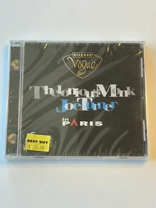 Thelonious Monk & Joe Turner In Paris - Disques Vogue - CD - New - Picture 1 of 3