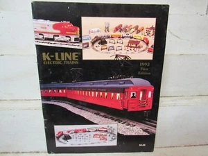 1993 K-LINE  ELECTRIC TRAINS  FIRST EDITION 67 page CATALOG - Picture 1 of 1