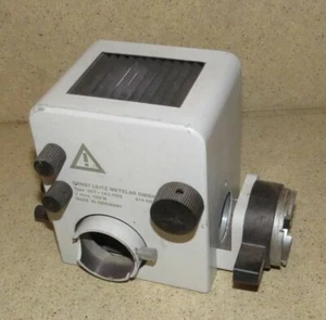 ERNST LEITZ WETZLAR GMBH TYP 307.143.003 MIKROSKOP LAMPENHAUS - Bild 1 von 2