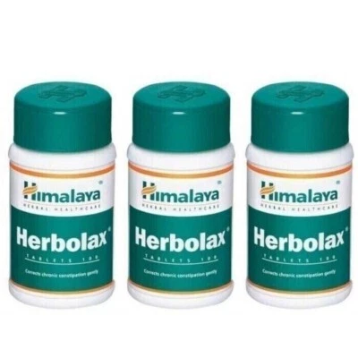 Himalaya Herbolax 300 compresse per stitichezza e indigestione scadenza lugli...