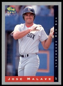 1993 Classic Best Jose Malave Lynchburg Red Sox #11