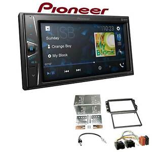 Pioneer Autoradio Bluetooth Touchscreen für Chevrolet Captiva ab 2006 schwarz