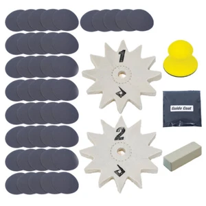 Kit Lucidatura Plastica 3" | Ruote Serbatoio Gas Moto MX Buffer Smalto Buffer - Foto 1 di 5
