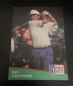 1991 Pro Set PGA Tour #Prototype Ben Crenshaw Trading Card - Bild 1 von 2