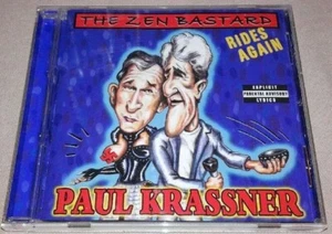 PAUL KRASSNER-THE ZEN BASTARD RIDES AGAIN-CD-(Comedy, Monolog, Spoken Word) - Picture 1 of 2