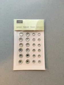 NEW Stampin Up ICED RHINESTONE Embellishments Rhinestones 24 pieces - Imagen 1 de 3
