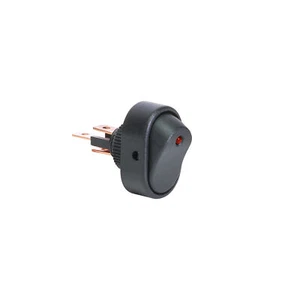 12V DC 30A SPST Power Red ON/OFF Rocker Toggle Switch for Automotive Boat - Picture 1 of 4