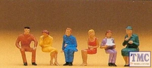 PR14095 OO/HO Gauge Sitting People (6) - Picture 1 of 1
