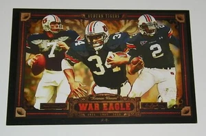 Auburn Tigers Heisman Gewinner Pat Sullivan Bo Jackson Cam Newton Football Druck - Bild 1 von 1