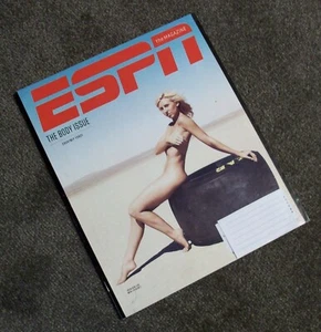 ESPN MAGAZINE 2013 THE BODY ISSUE NHRA FUNNY CAR DRIVER COURTNEY FORCE NUDE - Picture 1 of 7