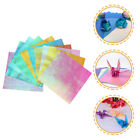  150 Pcs Pearl Laser Paper Origami Papers for Children Crane