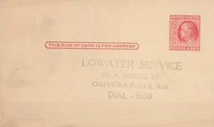 Low Water Service - Chippewa Fall, Wisconsin - Litografía sin publicar - Imagen 1 de 2