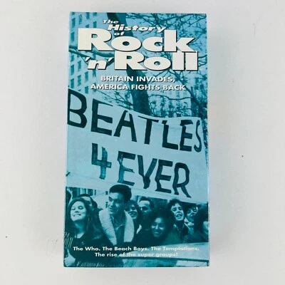 History of Rock N' Roll Episode 3 Britain Invades, America Fights Back VHS New  - Image 1 of 2