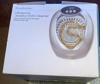 Brookstone Ultrasonic Jewelry/DVD Cleaner (606376) - Image 1 of 2