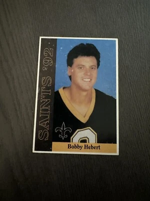 1992 BOBBY HEBERT New Orleans Saints McDag Team Issue Behavioral Health SGA RARE - Image 1 of 4