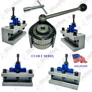 E5 40Position Quick Change Tool Post Kit For 200-400mm Lathe 8"-16" Multifix E - Picture 1 of 8
