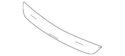 Parachoques parrilla inferior original Ford Fusion SEL SE 2010-2012 imprimado AE5Z-8200-CAPTM Foto 1 de 2