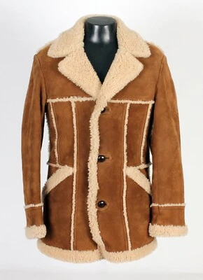 Chaqueta de piel de cordero Tom Ford gamuza cuero lana de oveja - M - $8190 venta al por menor Foto 1 de 4