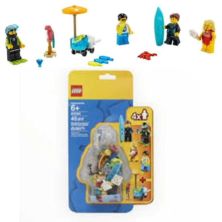 Lego Minifiguras 40344 Pacote Celebração de Verão - Minifigura Exclusiva e Papagaio - Imagem 1 de 1