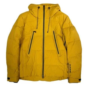Brand New Mens Dakine Heavyweight Welded Down Puffer Golden Yellow Medium - Picture 1 of 1