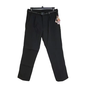 Mens Starun Hiking Pants Size 36X31 Fleece Lined Black Mountaineer Hiking NWT - Picture 1 of 7