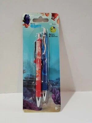 CANETAS GEL DORY FIND DISNEY PIXAR 2 PEÇAS TINTA ROSA E AZUL PRETA G-9 - Imagem 1 de 2