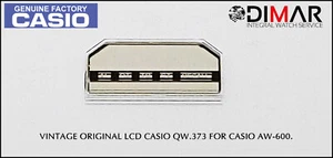 Replacement Vintage Original LCD Casio QW-373 NOS For Casio AW-600 - Picture 1 of 1