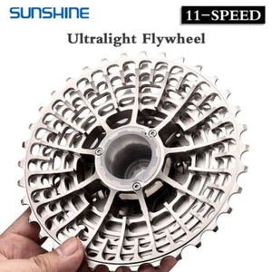 SUNSHINE Ultralight 11 Speed Road Bike Cassette 11-28T/32T/34T/36T 11V Freewheel - Picture 1 of 16